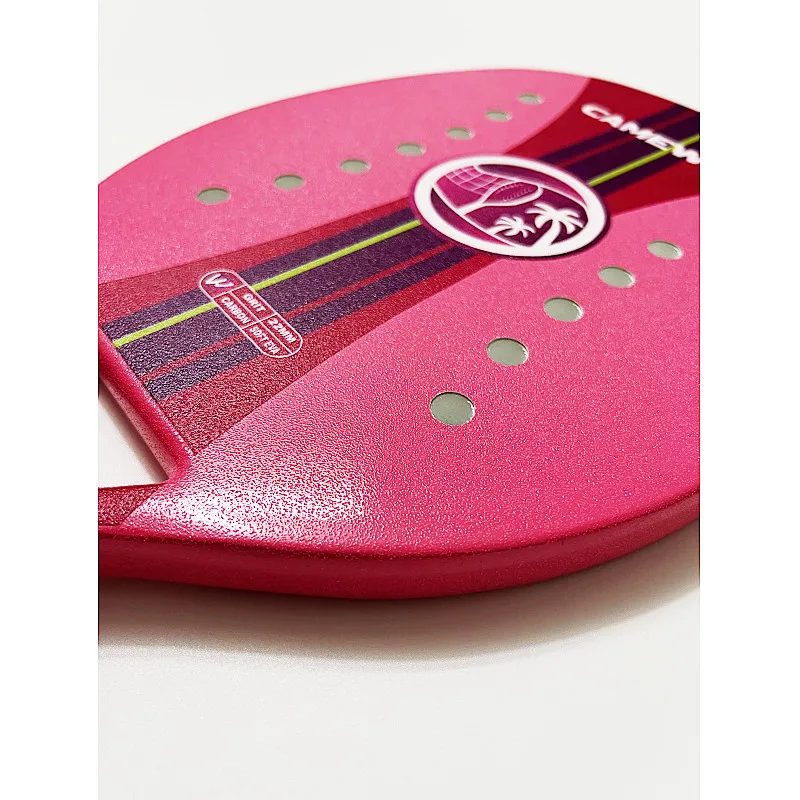 2021 Adult Professional Full Carbon Beach Tennis Paddle Racket Soft EVA Face Raqueta With Bag Unisex Equipment Padel Camewin 2021 Adult Professional Full Carbon Beach Tennis Paddle Racket Soft EVA Face Raqueta With Bag Unisex Equipment Padel Camewin