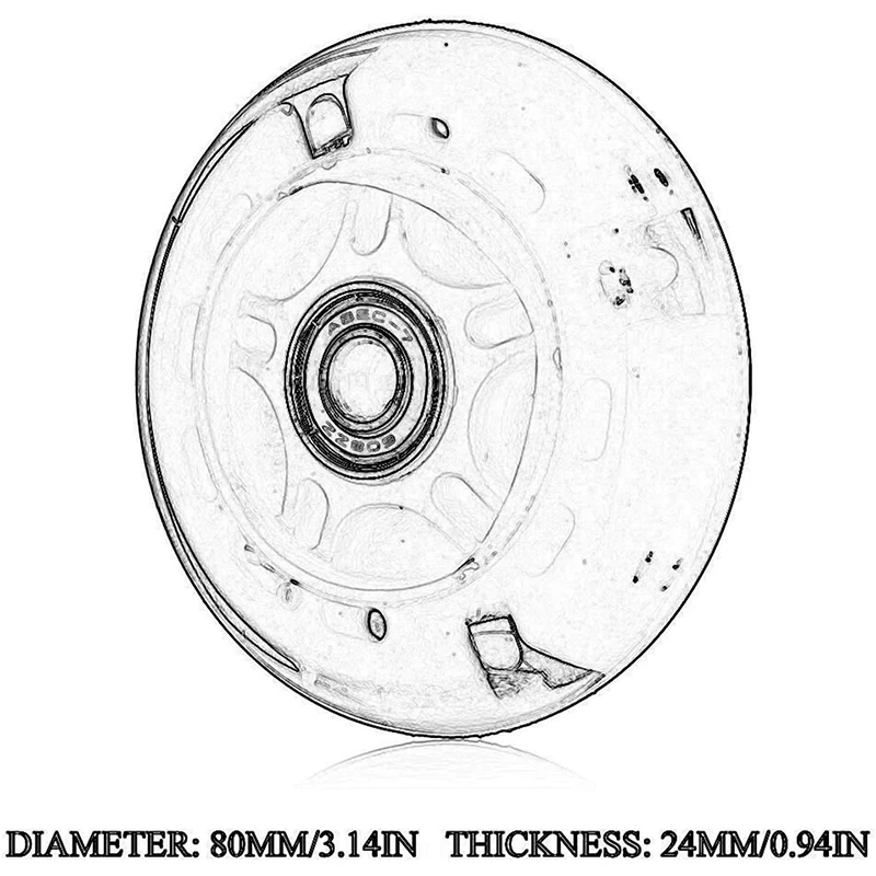 Мигающие огни для скутера, задняя часть, амортизация, подарок, Мини Прочный, запасная безопасность, аксессуары для скутера, микро флэш-колесо