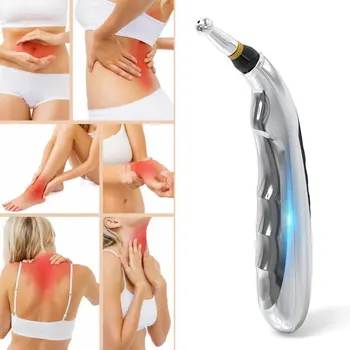 

Face Therapy Electronic Acupuncture Stimulator Energy Heal Muscle Pain Relief Health Care Massage Pen Relax Meridians Acupoint
