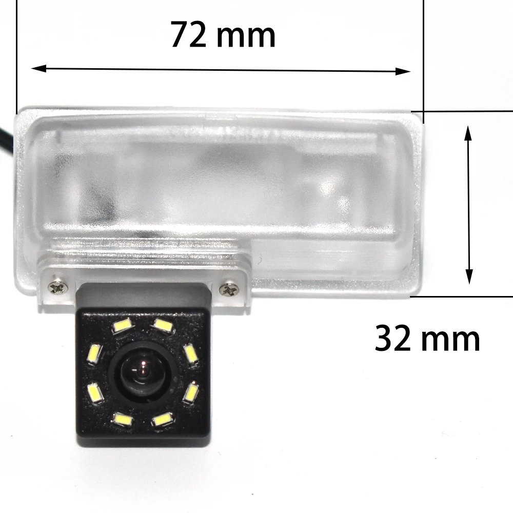 ZJCGO HD CCD Автомобильная камера заднего вида для парковки ночного видения Водонепроницаемая камера для Nissan Lannia Tiida Pulsar C13 2013