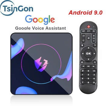 

TyinGon LET1 RK3318 Android 9.0 Smart TV Box Spain France Iptv Subscription H96 Max Set Top Box Support 8K From Netflix, Youtube