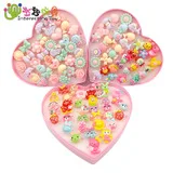 Одноцветные цветные бусинки, детские игрушки, игрушки для дома, аксессуары из бисера, смешанная партия