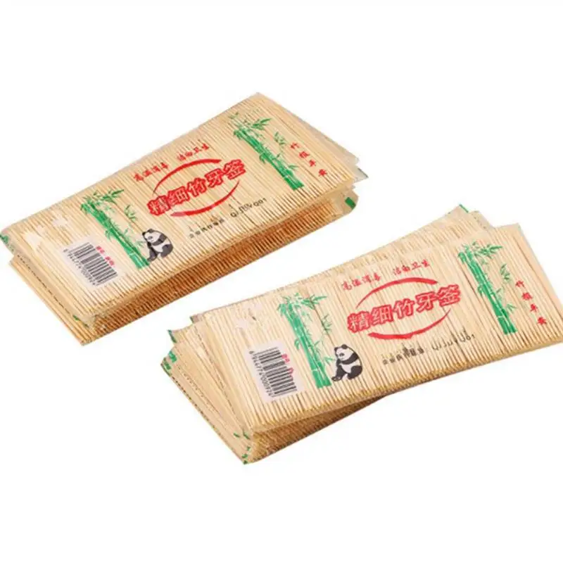 200 шт. одноразовые бамбуковые двойные зубные палочки - Цена: 4,55 руб. / набор