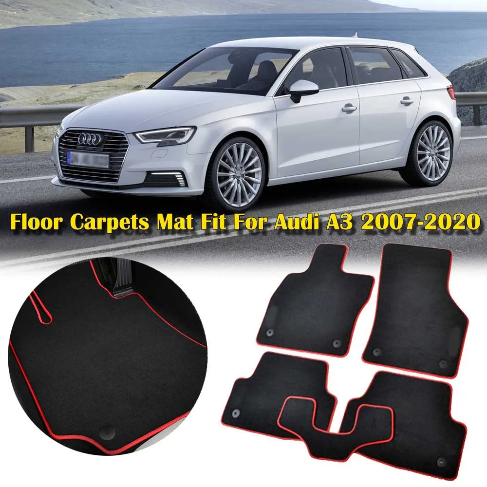 Custom Fit Solid Nylon Auto Odorless Front+rear All Weather Car Floor