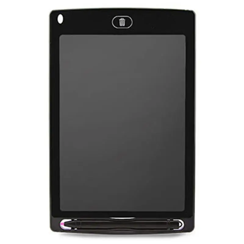 Black Игрушки для рисования 8,5 дюймов ультра-тонкие планшеты портативная электронная доска для письма детская развивающая игрушка доска для рисования для детей подарок - Цвет: Black