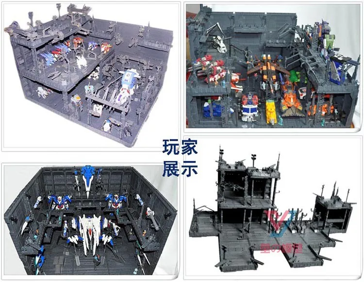 Обслуживание Трансформаторов Машина Nest ge na ku сцена Gundam Rack Zoids модель материка MG HG PG