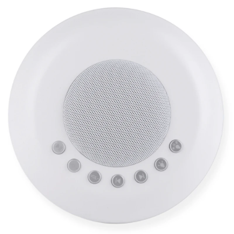 

White Noise Sound Machine for Sleeping, 20 Non-Looping Soothing Sounds Lullaby Colorful Night Light Timing Baby Therapy Sound Ma