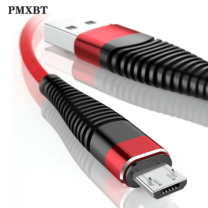 

2A Fast Charging Micro USB Type C Charger Adapter Cable For Samsung Huawei P30 Android Mobile Phone Sync Data Cord usb c Cable