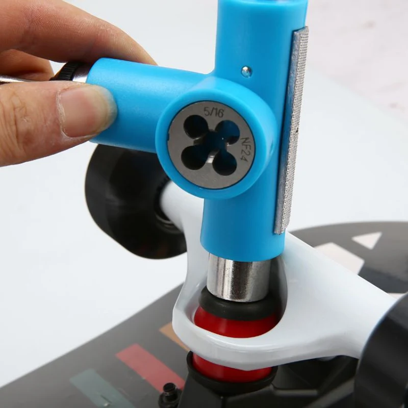 Skateboard Tool Roller Skate Scooter Adjusting T-Wrench Long board Fish Board Repair Tools L-type Head Spanner Screwdriver