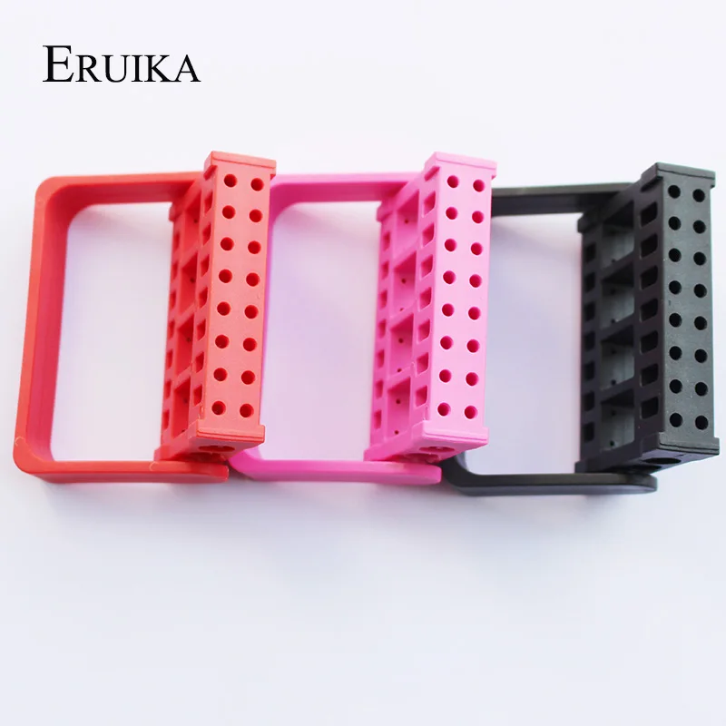 Профессиональный держатель ERUIKA для маникюра с 16 отверстиями 1 шт.|nail drill bits|nail