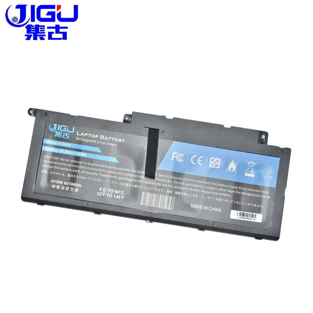 JIGU 14 8 V F7HVR 62VNH 451-BBLJ G4YJM JR9TD Y1FGD Новый аккумулятор для ноутбука DELL Inspiron N7537 N7746 17-7000 7737