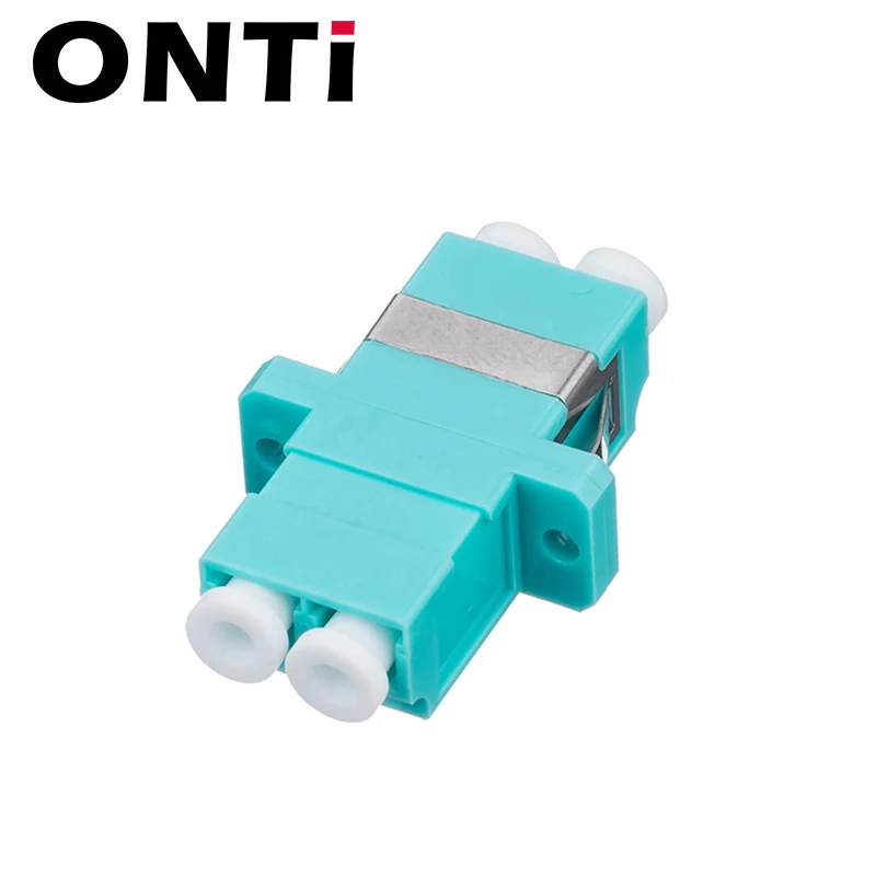 ONTi LC UPC Duplex single-mode Fiber optic Adapter LC Optical fiber coupler LC APC Fiber flange LC Metal Connector