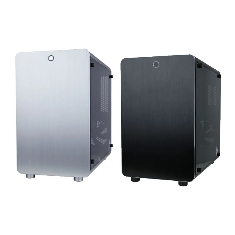 

Best Computer Case Tower Gaming Cooling Cabinet All-aluminum Micro ATX Motherboards PC Mini Empty Chassis Side Transparent G