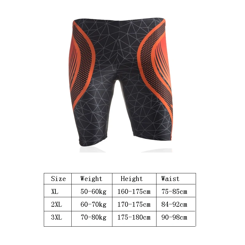 

Men Swimming Trunk Nylon Spandex Summer Print Boxer Briefs Bathing Suit Beach Quick Dry Swimwear Breathable Water Sports
