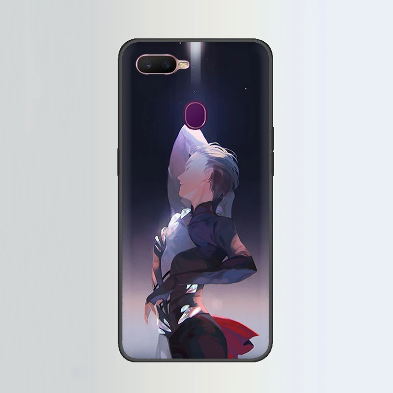 B7 Юри на льду Юрий аниме силиконовый чехол для телефона для OPPO R17 R15 F11 F9 Pro R11s A77 R11 R9s F9 F7 A73 A83 A59 A39 A5 - Цвет: B7