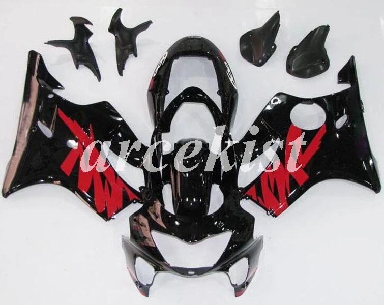 

New ABS Injection Mold Motorcycle Fairings Kit Fit for HONDA CBR600 F4 1999 2000 99 00 FS Red Black