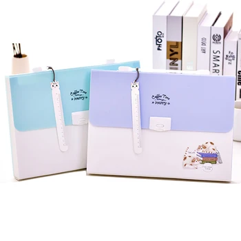 

1 Piece 13-Compartments School Students File Folder Multi Papers Documents Organizers EO