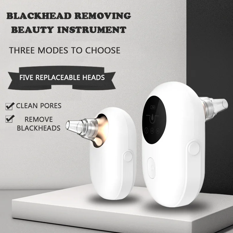 Электрический пылесос для лица всасывающий поры средство удаления черной головы