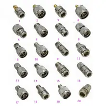 1pce адаптер N к SMA/UHF PL259 SO239/BNC/TNC/F ТВ Штекер и Женский Разъем RF коаксиальный разъем для радио