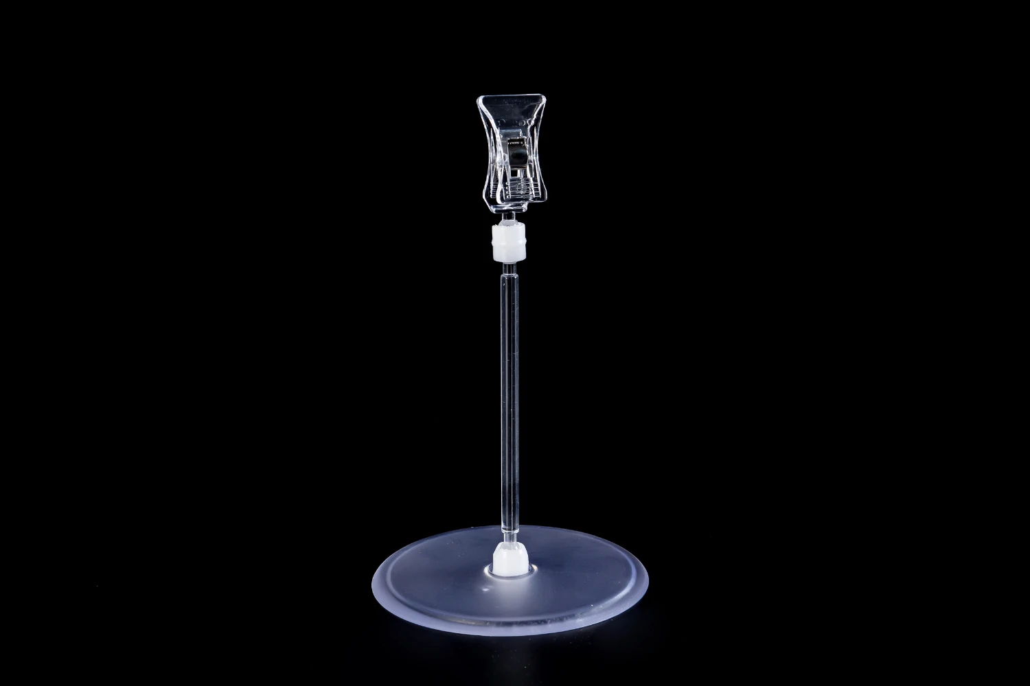 

Couter Top Clear price tag holder with turnable clip