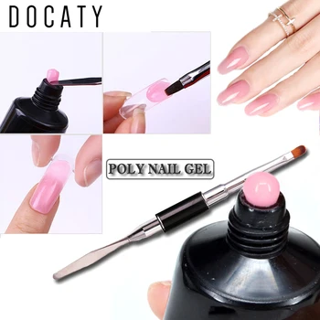 

Polygel for Nails Extension Building Acrylic Poly Gel Quick Builder Color Extension Gel Nail Polish Soak Off UV LED Nail Art