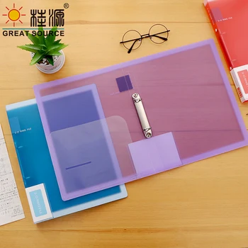 

A4 Lever Arch File 2 Rings ABS Board Folder 30mm (1.18") Spine Pull Stationery Document Storage Assorted Bright Colours(2PCS)