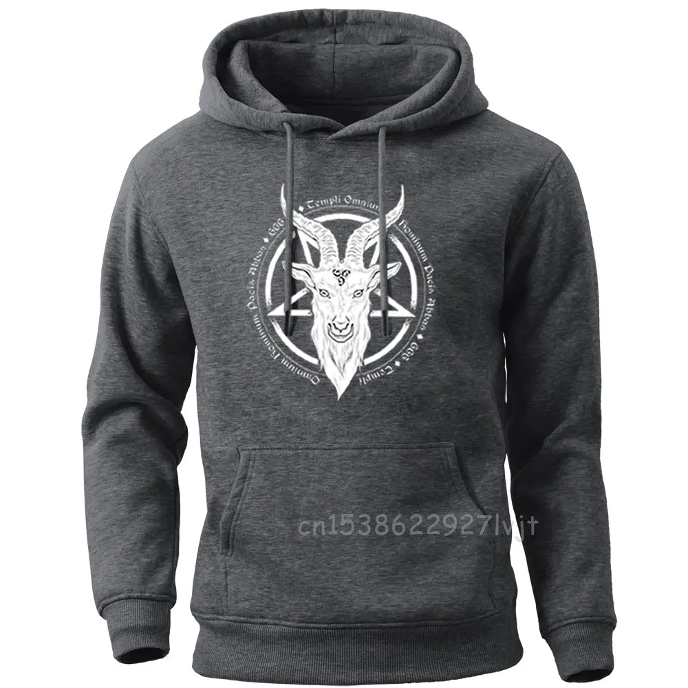 Satan Print Pullover Hoodied Hoodies Pullover For Women Men Hot Sell New Spring Hoodies Sweatshirt Pentagram Gothic Occult