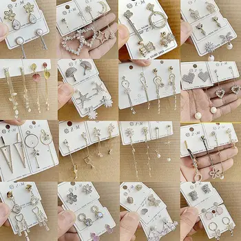 

30 Pairs/lot fashion classical women earrings wholesale small size earring jewelry lot 200731-104