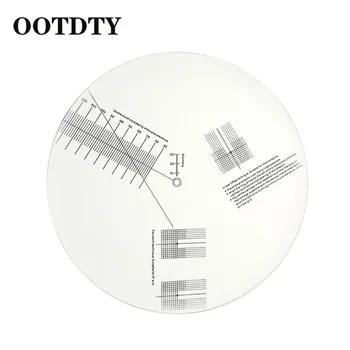 

Anti-sliding LP Vinyl Record Pickup Calibration Plate Distance Gauge Protractor Adjustment Tool Ruler for Turntable Accessories