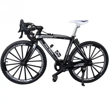 

Collection Decor Diecast Toys Mini Bend Bicycle Model Racing Cycle Mountain Bike