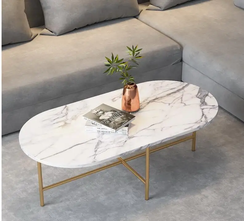 Мраморный журнальный столик, простая современная маленькая гостиная, чайный столик, роскошный кофе набор кухонной мебели, круглый кофе
