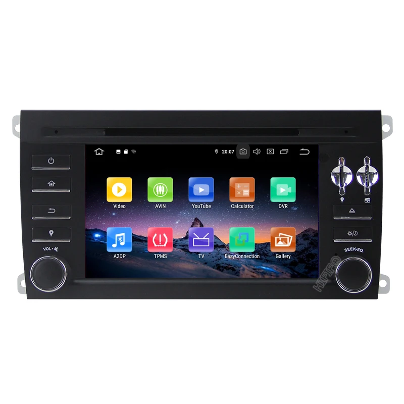 Ips DSP 2 Din 4G 8 ядерный Android 9,0 Автомобильный мультимедийный dvd-плеер gps навигация для Porsche Cayenne S GTS 2003-2010 радио FM BT