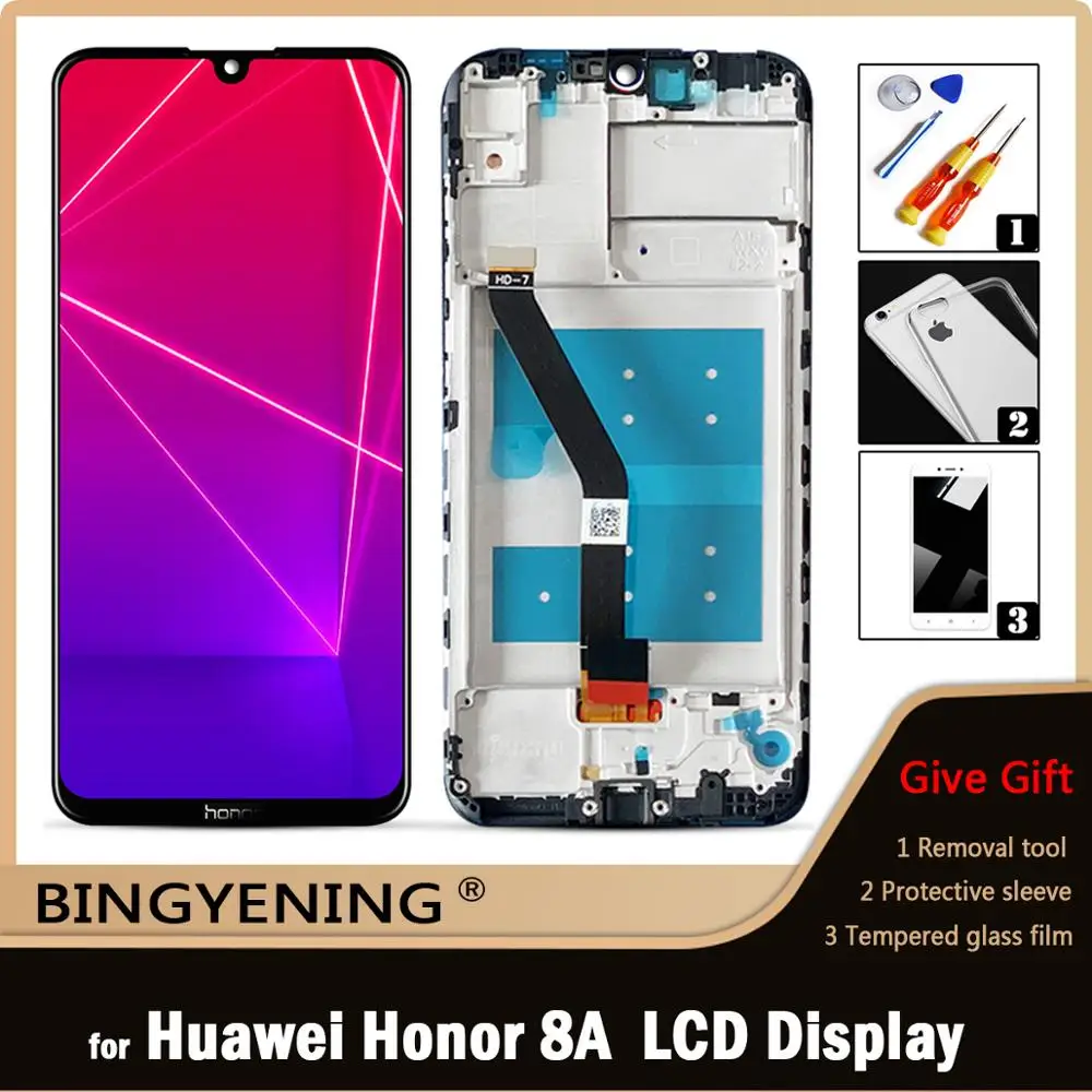 ЖК дисплей для Huawei Honor Play 8A с сенсорным экраном и дигитайзером в сборе экран 6 09