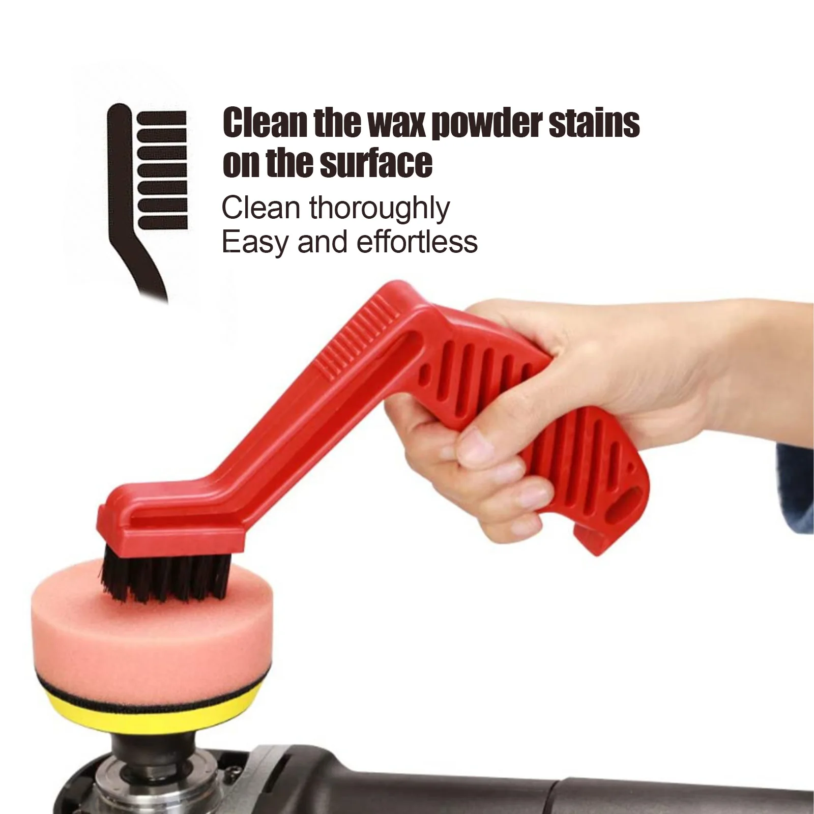 Car Polishing Disc Cleaning Brush Buffing Sponge Wool Pads Cleaning