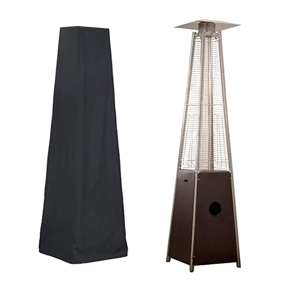 Patio Heater Cover Waterproof Durable Pyramid Flame Gas Canopy Dust UV Protector Polyester | Дом и сад