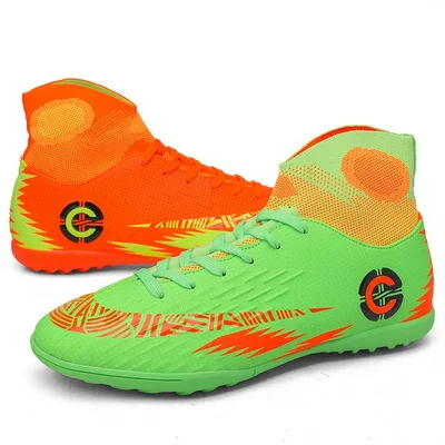 Soccer Shoes Men Original Superfly Chuteiras Football Shoes Bota De Futebol Long Spikes Soccer Cleats Trainer Sport Sneakers - Цвет: see chart