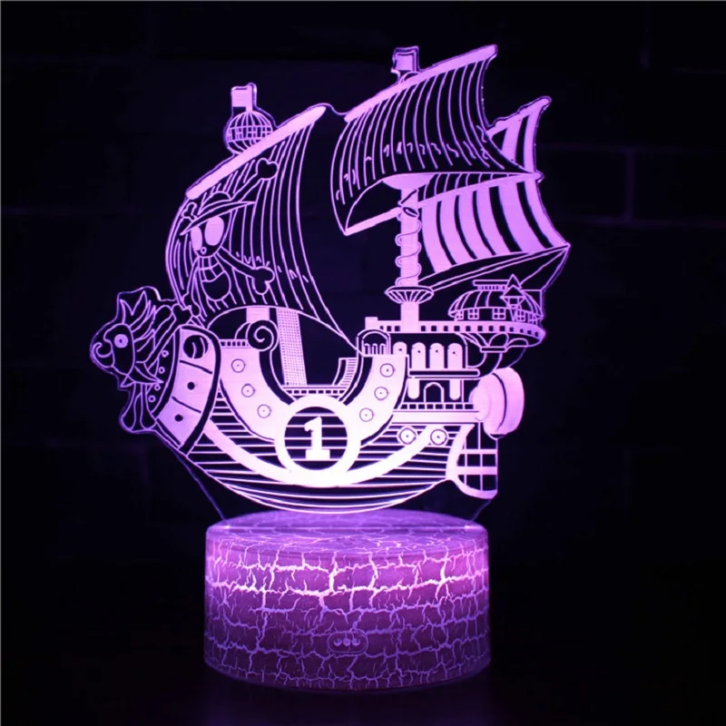 Самолет 3d настольные лампы для спальни Корабль корейский usb led 3d настольная лампа украшение комнаты креативный Ночник светильник рождественские подарки