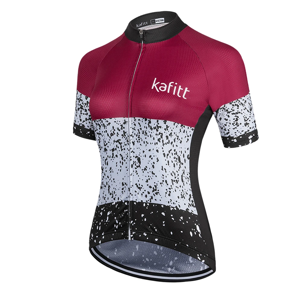 Female Cyclist Kafitt Cycling Clothes MTB Maillot Bike Shirt Downhill Jersey Pro Team Tricota Mountain Bicycle Clothing XS