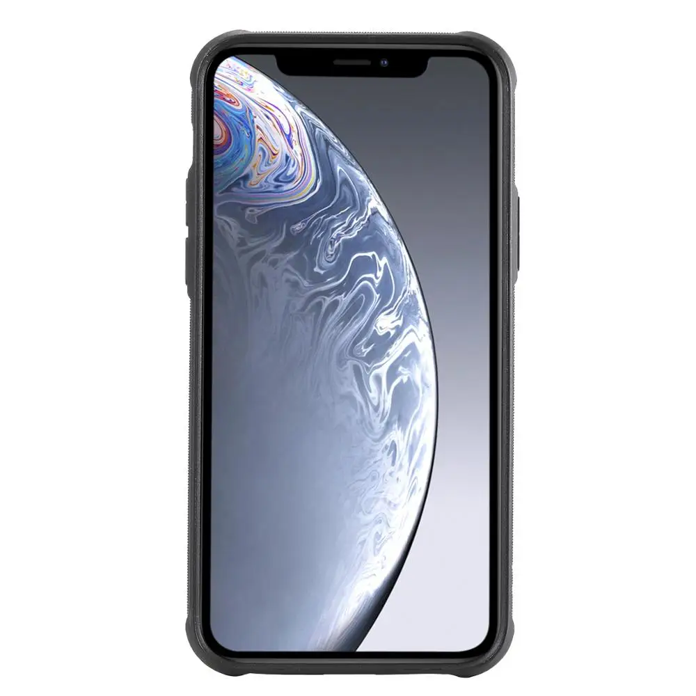 Чехол из искусственной кожи для iphone 11 мягкий бампер ТПУ с рамкой и 4 углами