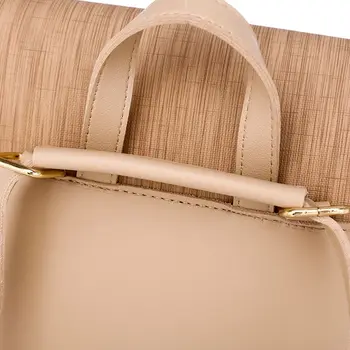 

Women Casual Backpack PU Leather Tassel Crossbody Rucksack Travel Shoulder Bag C90E