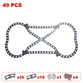49pcs train track