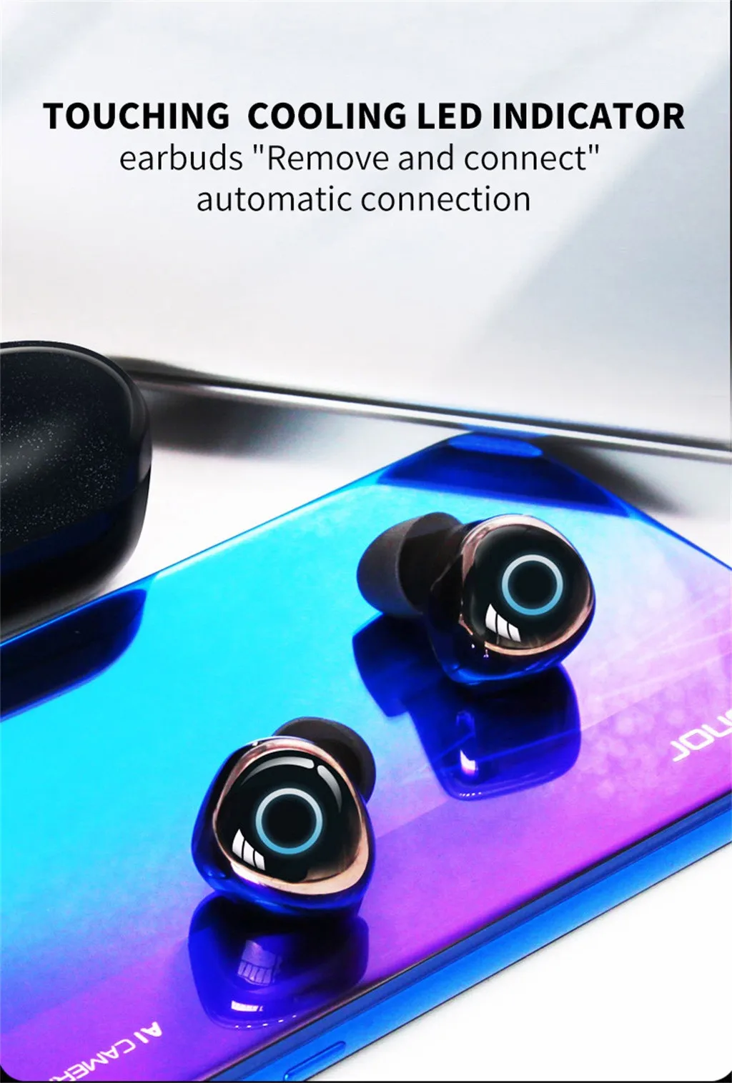 Q65 TWS Bluetooth 5,0 наушники IPX7 водонепроницаемый HiFi Wrieless стерео гарнитура шумоподавление наушники с зарядным устройством