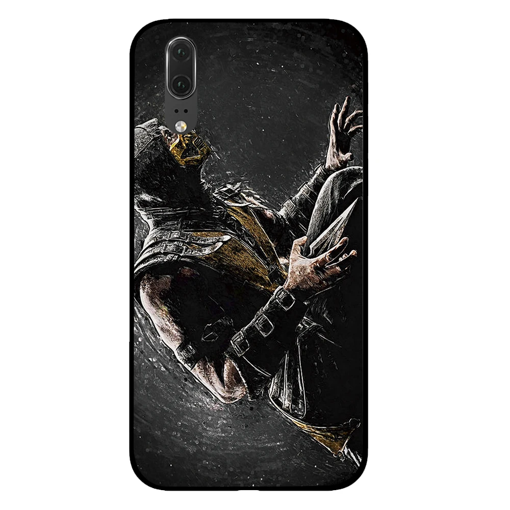 Mortal kombat Чехлы для Huawei Honor V9 V10, 8, 9, 10, 8X 5A 7A 5X Play Lite TPU Защитный чехол - Цвет: 6