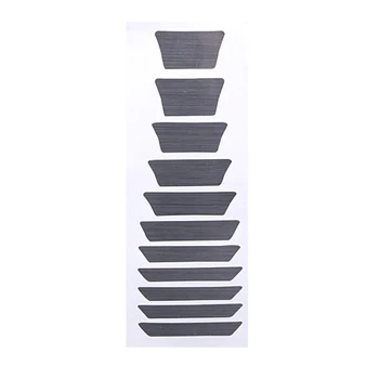 

Fretboard Markers Inlay Sticker Decals for Guitar & Bass - Trapezoid