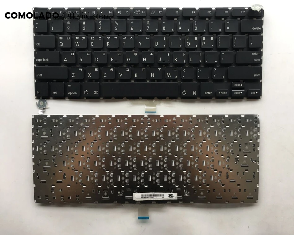 KR Корейская раскладная клавиатура для APPLE Macbook Air A1181 A1185 черная ноутбука