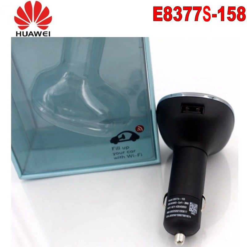 Wi Fi роутер Huawei E8377s 158 HiLink CarFi 150 Мбит/с 4G LTE для автомобилей с диапазонами частот США