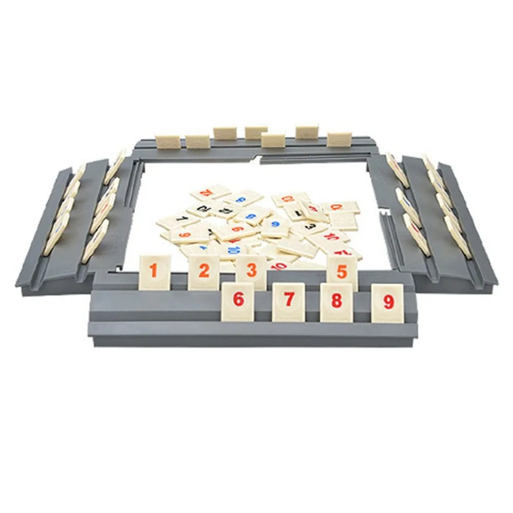 Забавная игра-головоломка Israel Mahjong быстро движется Rummy плитка Семейная Игра Путешествие версия классическая настольная игра