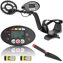 

METAL DETECTOR FOR ADULT/KIDS, MULTI-FUNCTION LIGHTWEIGHT METAL DETECTOR, ADJUSTABLE STEM, WATERPROOF COIL, LCD DISPLAY