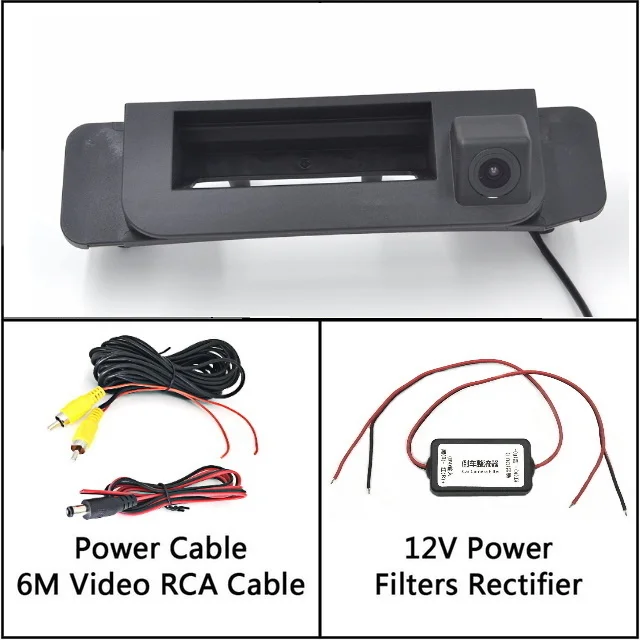 Filters n Camera Для Mercedes Benz cla Class C Class ручка багажника камера заднего вида резервная парковочная камера ночного видения HD - Название цвета: Filters n Camera