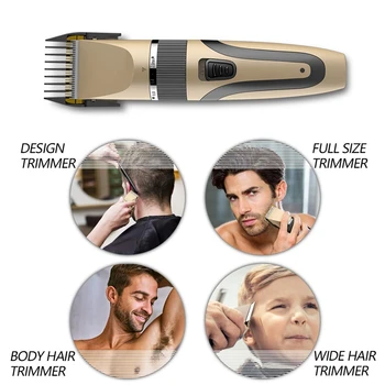 

Mens Hair Clippers Cordless Hair Trimmer Haircut Grooming Kit for Men Beard Trimmer Rechargeable